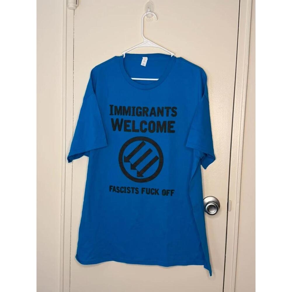 Immigrants & Fascists Tshirt